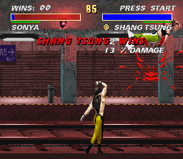 Screenshot of Mortal Kombat 3