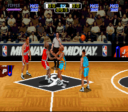 Screenshot of NBA Hang Time