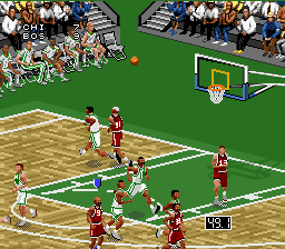 Screenshot of NBA Live 97