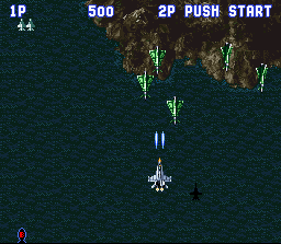 Screenshot of Sonic Wings (Jap)