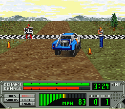 Screenshot of Super Offroad Baja