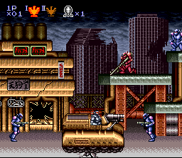 Screenshot of Super Probotector-The Alien Rebels (Euro)