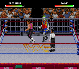 Screenshot of WWF Raw