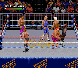 Screenshot of WWF Royal Rumble