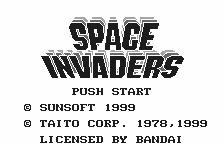 Screenshot of Space Invaders