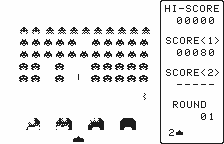 Screenshot of Space Invaders