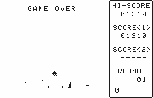 Screenshot of Space Invaders